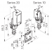 BAUMER 10150326 - Accessorio di montaggio per sensori forma rettangolare