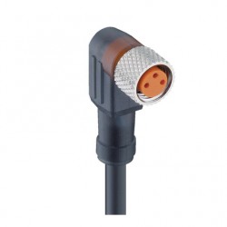 LUMBERG RKMWV 3-224/10 M - 43590 - Cavo a terminazione singola M8 fem. 90° 3 poli LUMBERG RKMWV 3-224/10 M - 43590 - Cavo a terminazione singola M8 fem. 90° 3 poli