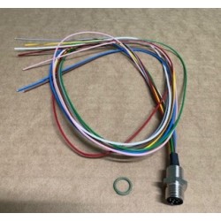 LUMBERG RSMF 8/0,5 M - 91740 - Conn. M8 mas. 0° 8 poli cavo a trefolo assemblato LUMBERG RSMF 8/0,5 M - 91740 - Conn. M8 mas. 0° 8 poli cavo a trefolo assemblato