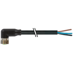MURRELEKTRONIK 7000-08081-6100300 - M8 femmina 90° con cavo 3m MURRELEKTRONIK 7000-08081-6100300 - M8 femmina 90° con cavo 3m