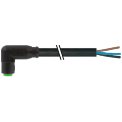 MURRELEKTRONIK 7000-08241-6200300 - M8 femmina 90° snap-in con cavo 3m MURRELEKTRONIK 7000-08241-6200300 - M8 femmina 90° snap-in con cavo 3m