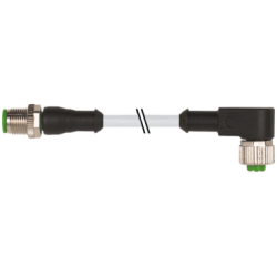 MURRELEKTRONIK 7000-40101-2130100 - Cavo M12 maschio 0° M12 femmina 90° 3poli 1m