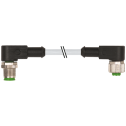 MURRELEKTRONIK 7000-40301-2230200 - Cavo M12 maschio 90° e M12 femmina 90° 2m MURRELEKTRONIK 7000-40301-2230200 - Cavo M12 maschio 90° e M12 femmina 90° 2m