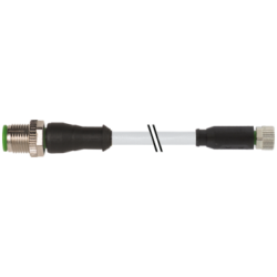 MURRELEKTRONIK 7000-40561-2200500 - M12 maschio diritto / M8 femmina diritto 5m MURRELEKTRONIK 7000-40561-2200500 - M12 maschio diritto / M8 femmina diritto 5m