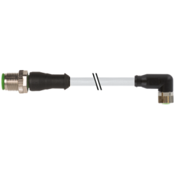 MURRELEKTRONIK 7000-40601-2100500 - M12 maschio diritto / M8 femmina 90° 5m MURRELEKTRONIK 7000-40601-2100500 - M12 maschio diritto / M8 femmina 90° 5m