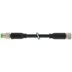 MURRELEKTRONIK 7000-89511-6410060 - M8 maschio diritto / M8 femmina diritto schermato 0,6m