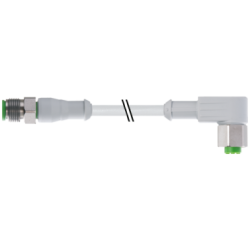MURRELEKTRONIK 7014-40121-2140150 - M12 maschio diritto / M12 femmina 90° F&B 1,5m MURRELEKTRONIK 7014-40121-2140150 - M12 maschio diritto / M12 femmina 90° F&B 1,5m