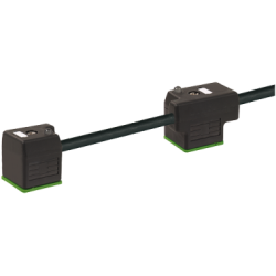 MURRELEKTRONIK 334058 - Connettore per elettrovalvola doppio forma A 18mm MURRELEKTRONIK 334058 - Connettore per elettrovalvola doppio forma A 18mm