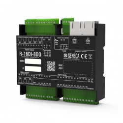 SENECA R-16DI-8DO-P - Modulo Profinet IO con 16 ingressi digitali e 8 uscite a relè
