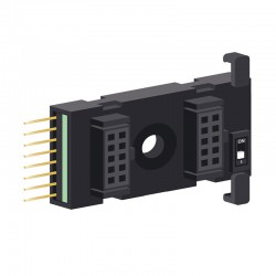 SENECA Z-PC-DIN2-17.5 - Supporto montaggio rapido guida DIN-2 slot P=17.5mm