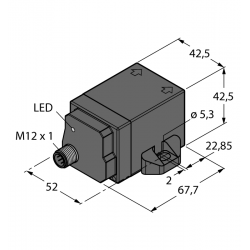 TURCK-BANNER NI50U-Q42FWD-VP6X-H1141 - 1538305 - Sensore Induttivo TURCK-BANNER NI50U-Q42FWD-VP6X-H1141 - 1538305 - Sensore Induttivo