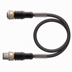 TURCK-BANNER RKC4.4T-2-RSC4.4T/TEL - 6625208 - Cavo M12 fem./M12 mas. TURCK-BANNER RKC4.4T-2-RSC4.4T/TEL - 6625208 - Cavo M12 fem./M12 mas.